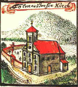 Fölmersdorfer Kirch - Kościół, widok ogólny